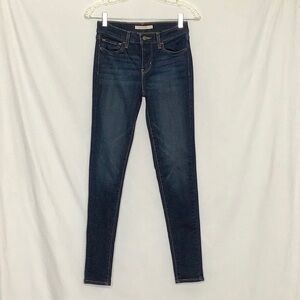 Levi’s 710 Super Skinny Dark Wash Jeans Size 27